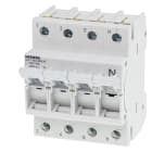 SIEMENS - SIE5SG76610KK16 SEZ.SC.MINIZED D01 16A 3P+N FUS. 2-16A