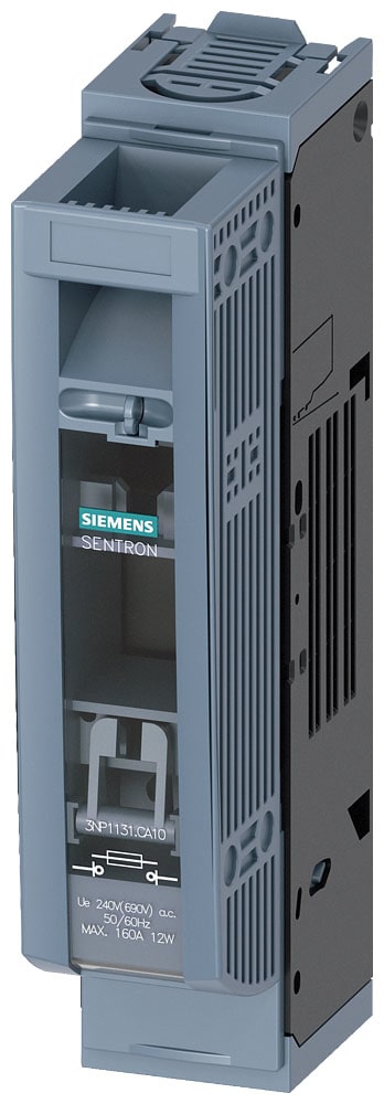 SIEMENS - SIE3NP11311CA10 SEZ.FUS.NH00 1P 160A PIASTR. 45MM AL.SB