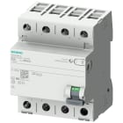 SIEMENS - SIE5SV36424 Interruttore differenziale, a 4 poli, tipo B, con breve ritardo, In: 25 A, 300 mA