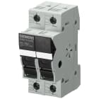 SIEMENS - SIE3NW75230HG SENTRON, portafusibili, CLASS CC, a 2 poli, In: 30 A, Un AC: 600 V