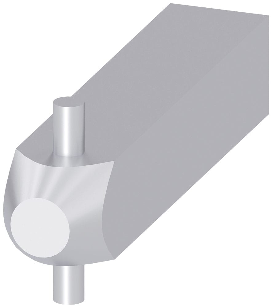 SIEMENS - SIE8UD19003WD00 DOOR MOUNT. RHO - SHAFT STUB - 500MM