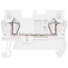 SIEMENS - SIE8WH20000AE05 Morsetto passante con collegamento a molla, sezione: 1,5 mm², larghezza: 4,2 mm