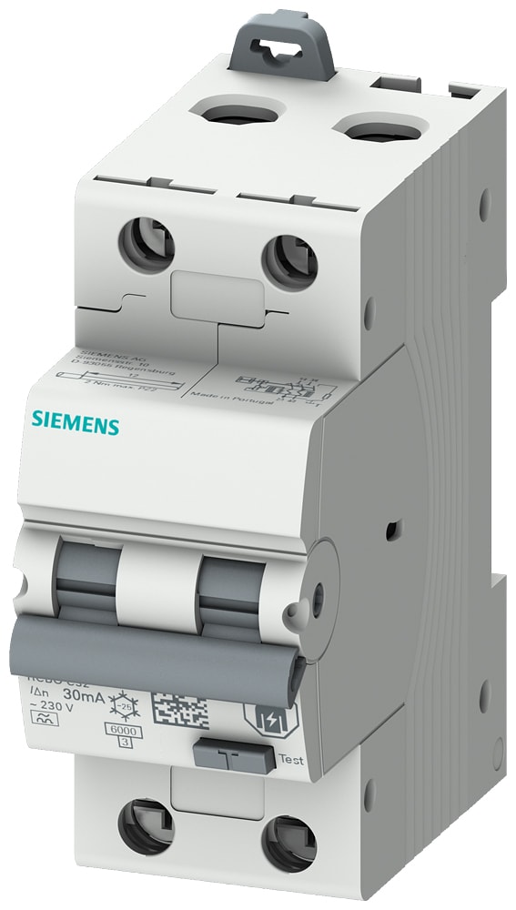 SIEMENS - SIE5SU13267FP25 MTD COMP. 6KA 2P C25 TIPO A 30MA 2UM