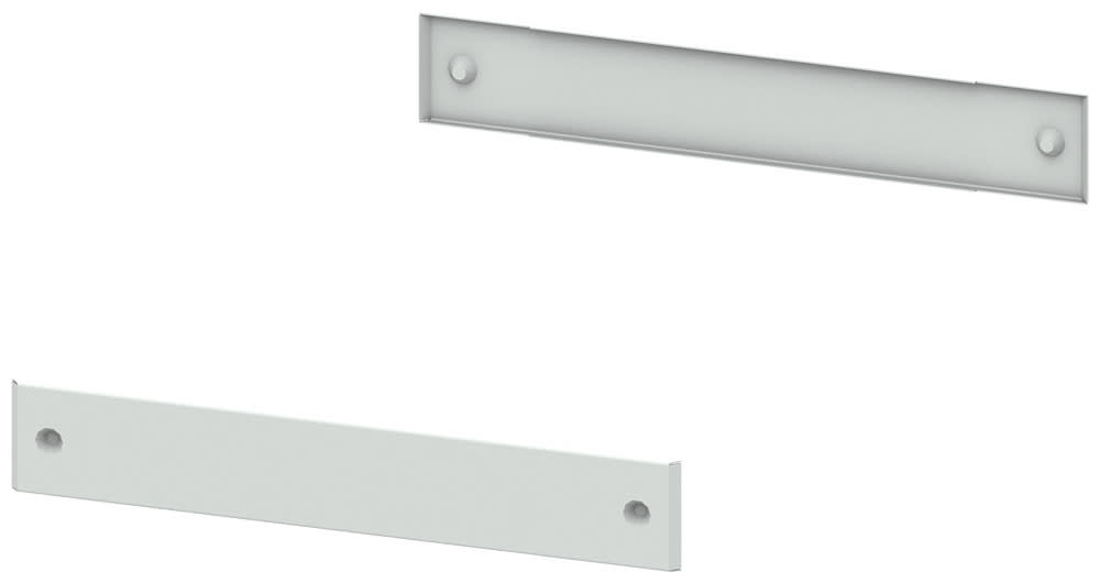 SIEMENS - SIE8MF10062CT SIVACON, coperture dello zoccolo, per i pannelli laterali del quadro, A: 100 mm, P: 600 mm, RAL 7035