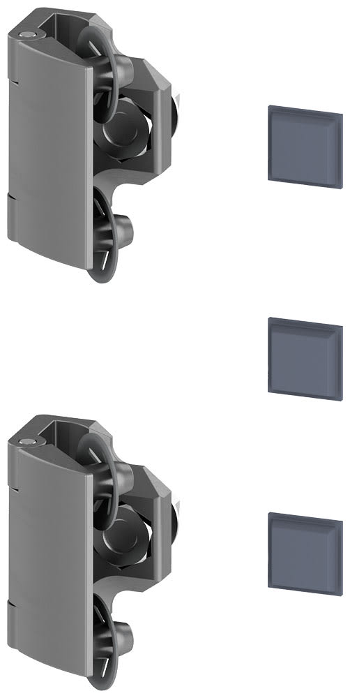 SIEMENS - SIE8PQ20000BA08 Cerniera per copertura, 1 set=2 pezzi