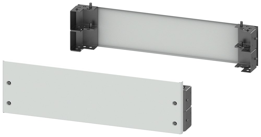 SIEMENS - SIE8MF12902CS SIVACON, zoccolo per quadri con porta frontale, A: 200mm, La: 900mm, RAL 7035