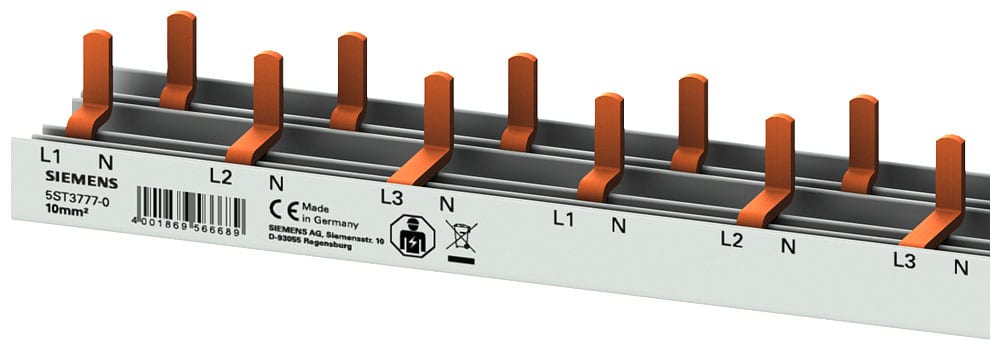 SIEMENS - SIE5ST37770 SBAR.10 MM2 3P+N X 5SV1/5SV6 + CA 1000MM
