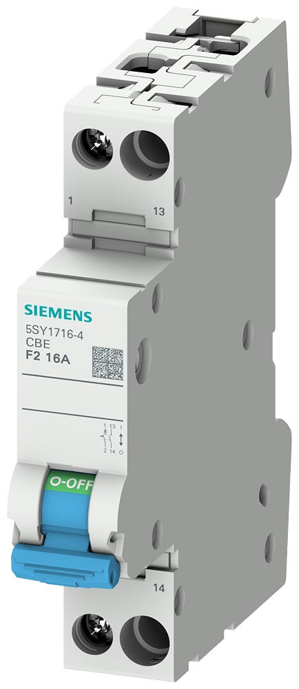 SIEMENS - SIE5SY17104 INT MAGN CBE 1P+CA F2 10A