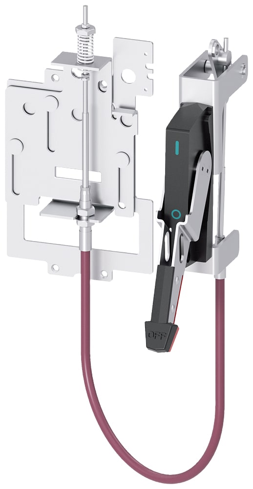 SIEMENS - SIE3VA94770CK12 Unità di comando con cavo Bowden, azionamento Max-Flex, kit completo maniglia in plastica