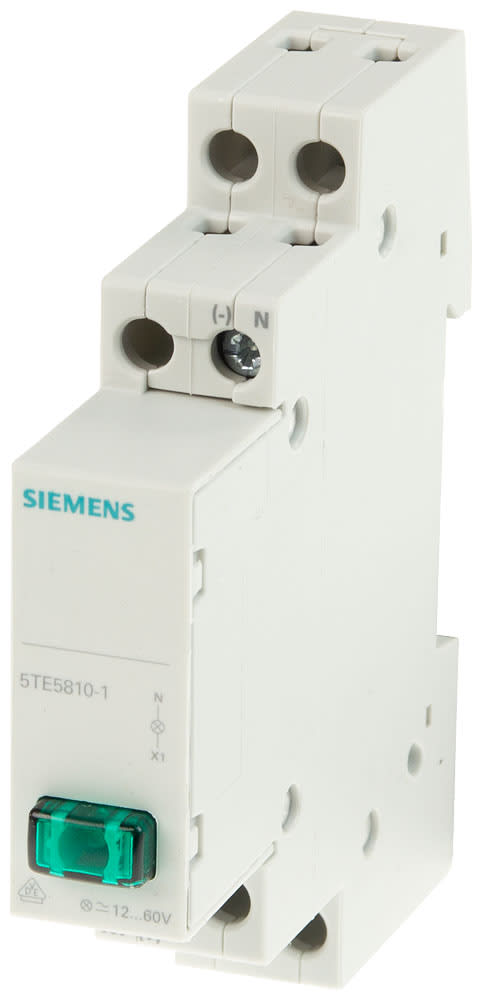 SIEMENS - SIE5TE58101 LAMP.SEGN.1 SPIA VERDE 12-60VCA/CC 1UM