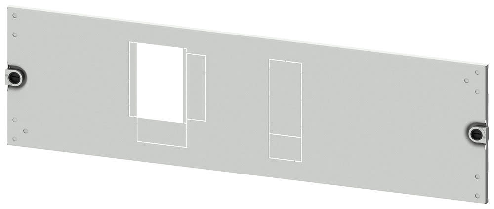 SIEMENS - SIE8PQ20208BA21 mostrina copriforo 3VA20 (100A), 3VA21 (160A), 3VA22 (250A), a 3 o 4 poli, installazione fissa, tecnica ad innesto, azionamento: direttamente, coma...