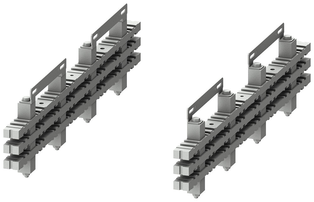 SIEMENS - SIE8PQ40000BA60 SUPPORTO SBARRE PRINCIPALI DOPPIO (2PZ)