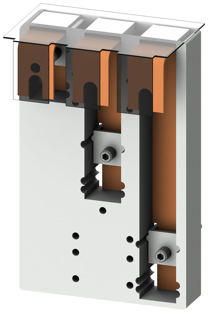 SIEMENS - SIE8US12914SB00 ADATTAT.SBARRE 60MM X 3NP40/50