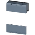 SIEMENS - SIE3VA96010WF40 Calotta coprimorsetti alta a 4 poli, 1 pezzo, accessorio per: 3VA15/3VA25