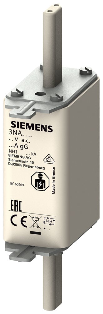 SIEMENS - SIE3NA3110 FUS. NH GL/GG GR.1 500VCA 25A