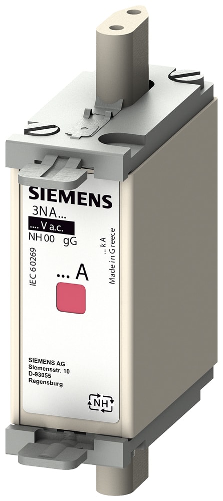 SIEMENS - SIE3NA68174 FUS.NH ISOL.GL/GG GR.000 400VCA 40A SEGN