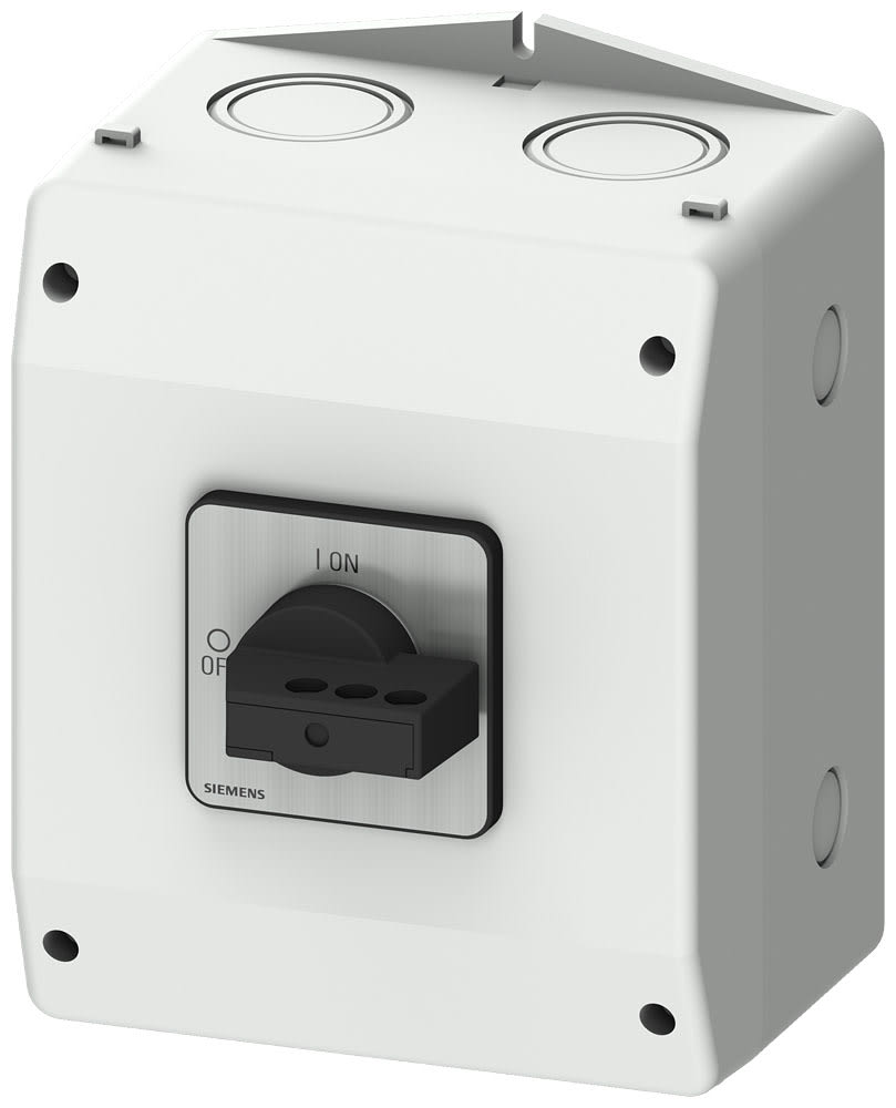 SIEMENS - SIE3LD21855VD21 SENTRON, sezionatore sottocarico 3LD nella custodia, interruttore per manutenzione e riparazione