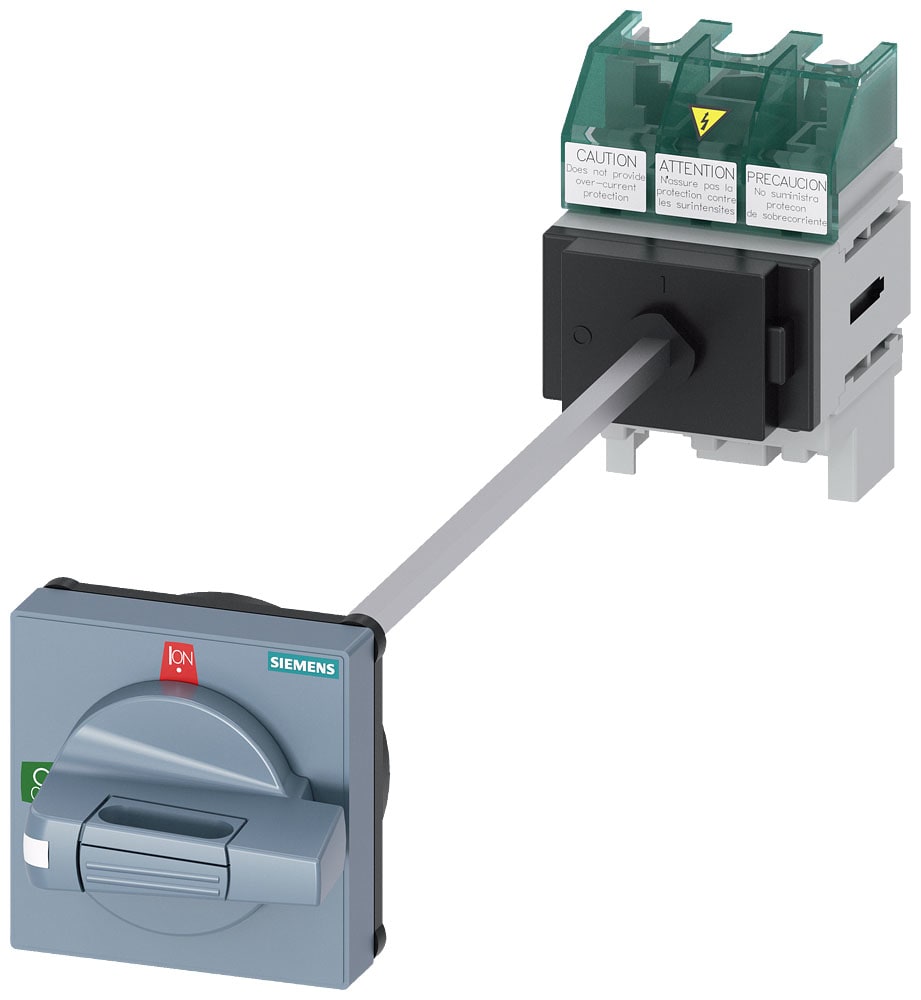 SIEMENS - SIE3LD50100TK11 SENTRON, sezionatore sottocarico 3LD5 UL, interruttore principale, a 3 poli, approvato,