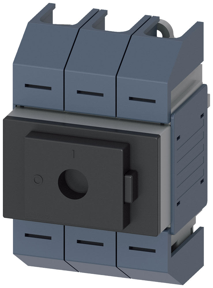 SIEMENS - SIE3KD04302LG203 Sezionatore sottocarico 80 A, grand. costr. 02, a 3 poli, comando frontale centrale, apparecchio di base