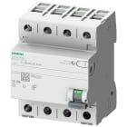 SIEMENS - SIE5SV33463KK60 Interruttore differenziale, a 4 poli, tipo F, In DC: 63 A, 30 mA, 6 mA, Un AC: 400 V