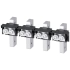 SIEMENS - SIE3VA96040QE00 Attacchi piatti posteriori 4 pz., attacchi verticali