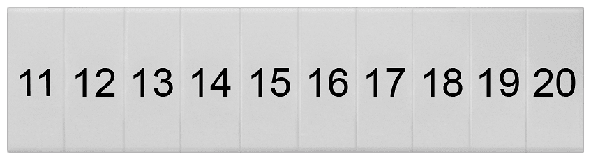 SIEMENS - SIE8WH81201AB15 TARGHETTA FRONT. 4,2MM LONG. 11-20