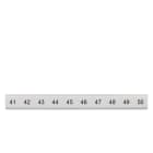 SIEMENS - SIE8WH81213AB45 TARGHETTA PIATT. 6,2MM LONG. 41-50