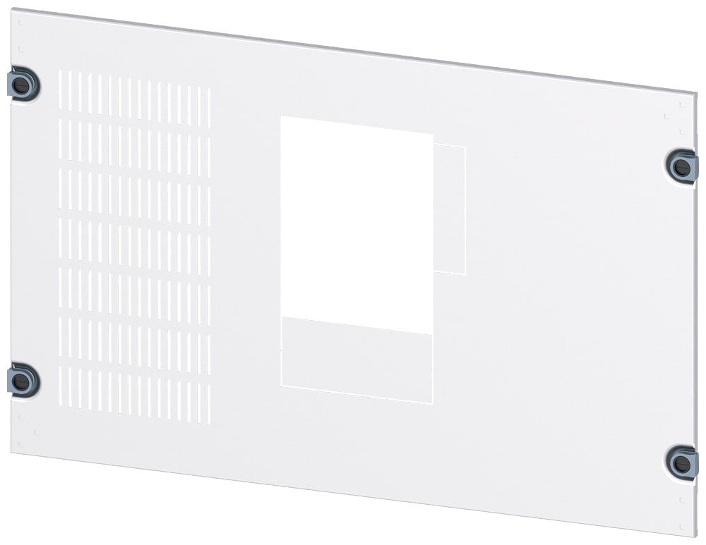 SIEMENS - SIE8PQ20458BA22 mostrina copriforo 3VA15 (1000A), 3VA25 (1000A), 3VA26 (1250A), installazione fissa, azionamento: direttamente, RCD: senza, A: 450mm, La: 800mm