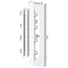 SIEMENS - SIE8PQ60014BA66 Collegamento sbarra di distribuzione verticale, 3VA27 (1600A), esecuzione estraibile, a 3/4 poli, A: 450mm