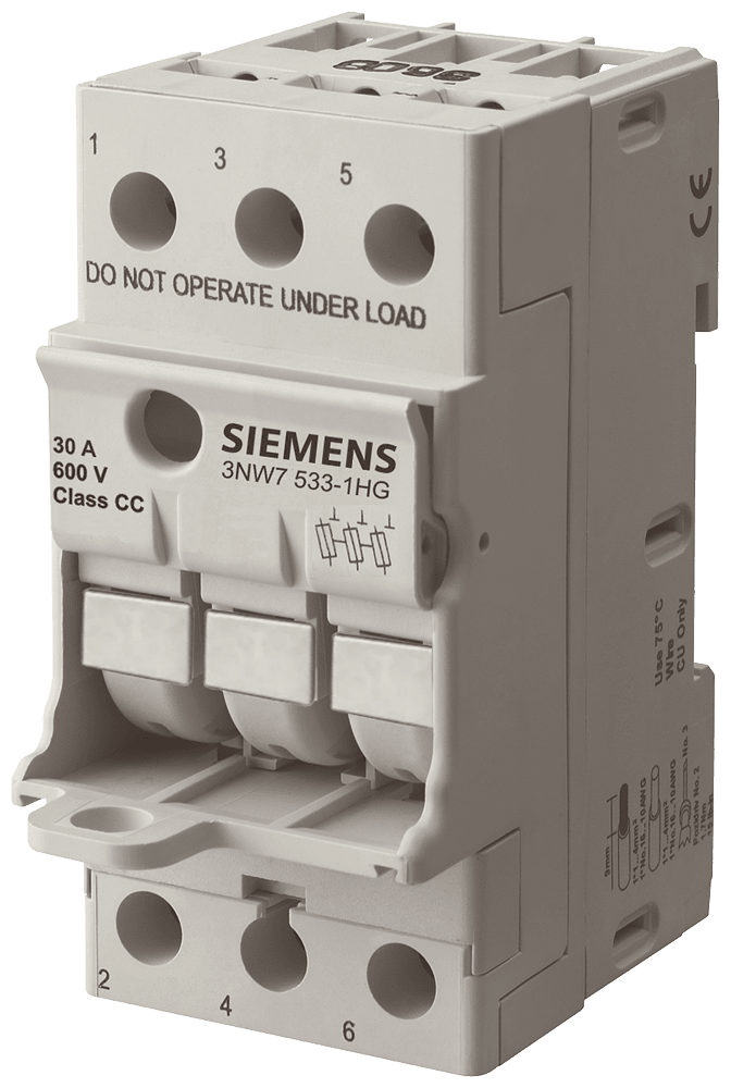SIEMENS - SIE3NW75331HG BASE SEZ.COMPATTE CL.CC 690V 32A 3P 45MM