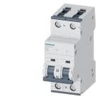SIEMENS - SIE5SY62507 INT MT 2P C50 ICN 6KA ICU 10KA