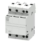 SIEMENS - SIE3NW70632 BASE SEZ.X FUS. CIL.10X38 3P+N 32A 3UM