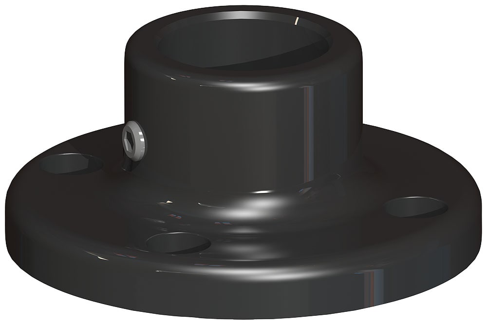 SIEMENS - SIE8WD43080DC BASE PER TUBO SEPARATO IN METALLO