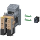SIEMENS - SIE3TC56170LB4 Contattore gr. costr. 12, a 2 poli., DC-3 e 5, 400 A con 750 V, blocchetto di contatti ausiliari 21 (2NO+1NC)