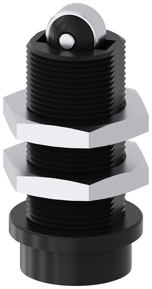 SIEMENS - SIE3SE50000AD11 Testina di comando per interruttori di posizione 3SE51/52, pulsante con rotella in acciaio inox 10 mm