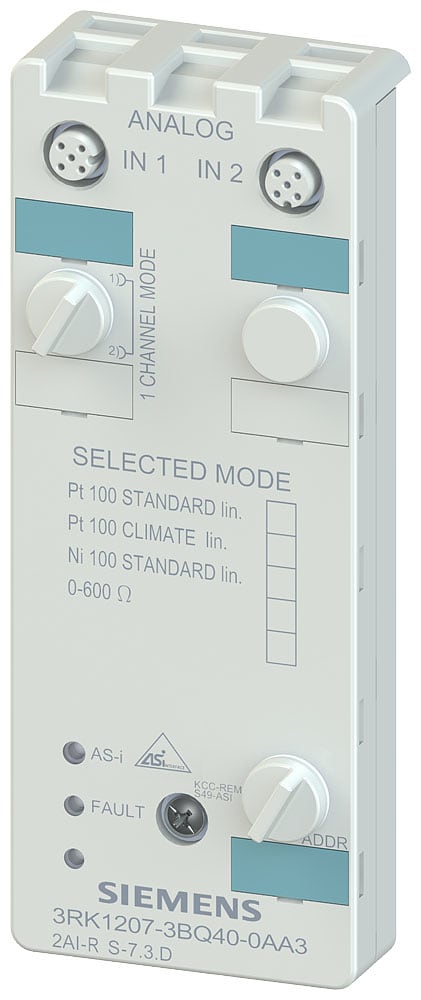 SIEMENS - SIE3RK12073BQ400AA3 MOD AS-I 2AE X S7 PT100 PROF 7.3