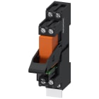 SIEMENS - SIELZS:RT3A4T30 Relè a spina, apparecchio completo, AC 230 V, 1CO, modulo LED, zoccolo da innesto standard colore rosso