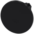 SIEMENS - SIE3SU10001CD100AA0 Pulsante a fungo, 22 mm, rotondo, in plastica, colore nero, 60 mm