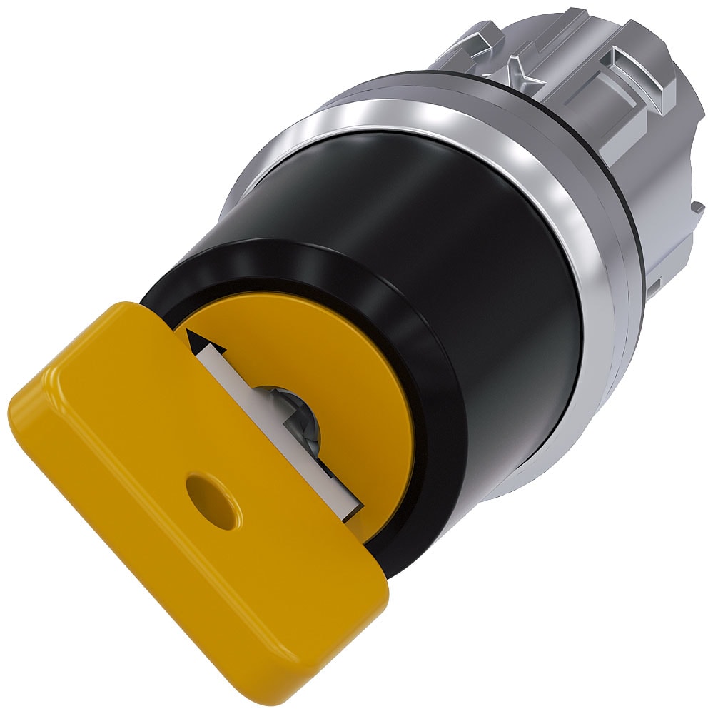 SIEMENS - SIE3SU10504JF010AA0 SEL.KEY 73033 GIALLO 2POS 0-I, 0