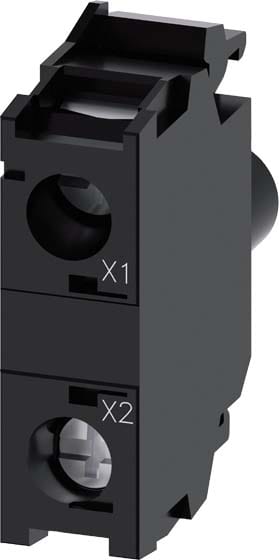 SIEMENS - SIE3SU14011BB601AA2 Modulo LED con LED integrato, AC/DC 24 V, bianco, morsetti a vite, ATEX zone 1-2