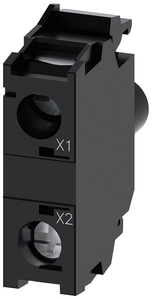 SIEMENS - SIE3SU14011BH301AA0 PORTALAMP. LED GIALLO INCLUSO 24-240V AC