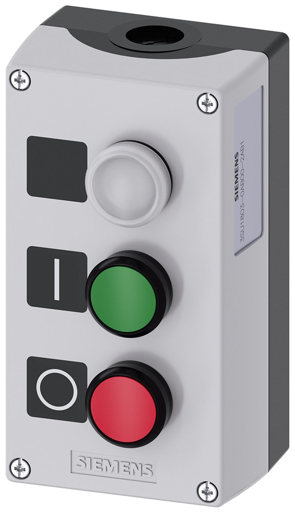 SIEMENS - SIE3SU18030AB002AB1 Pulsantiera per dispositivi di comando, 22 mm, rotondi