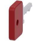 SIEMENS - SIE3SU19500FK200AA0 Chiave per selettore a chiave O.M.R., colore rosso