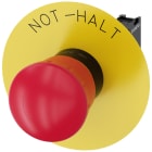 SIEMENS - SIE3SU11001HB201CH0 Pulsante a fungo di ARRESTO DI EMERGENZA, 22 mm, rotondo, in plastica, colore rosso, 1NC