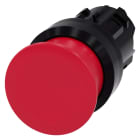 SIEMENS - SIE3SU10001AD200AA0 PULS. FUNGO ROSSO 30MM