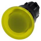 SIEMENS - SIE3SU10011BD300AA0 PULS.LUM.FUNGO GIALLO 40MM