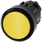 SIEMENS - SIE3SU10000AB300AA0 Pulsante, 22 mm, rotondo, in plastica, colore giallo, bottone