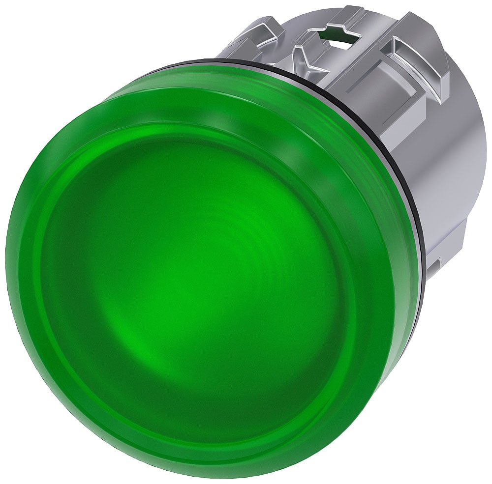 SIEMENS - SIE3SU10516AA400AA0 INDICATORE LUM.VERDE LENTE LISCIA