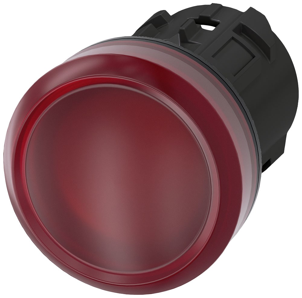 SIEMENS - SIE3SU10016AA200AA0 INDICATORE LUM.ROSSO LENTE LISCIA
