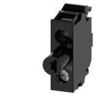 SIEMENS - SIE3SU14012BB001AA0 PORT. LED AMBRA INCL. MONT. BASE 24VUC